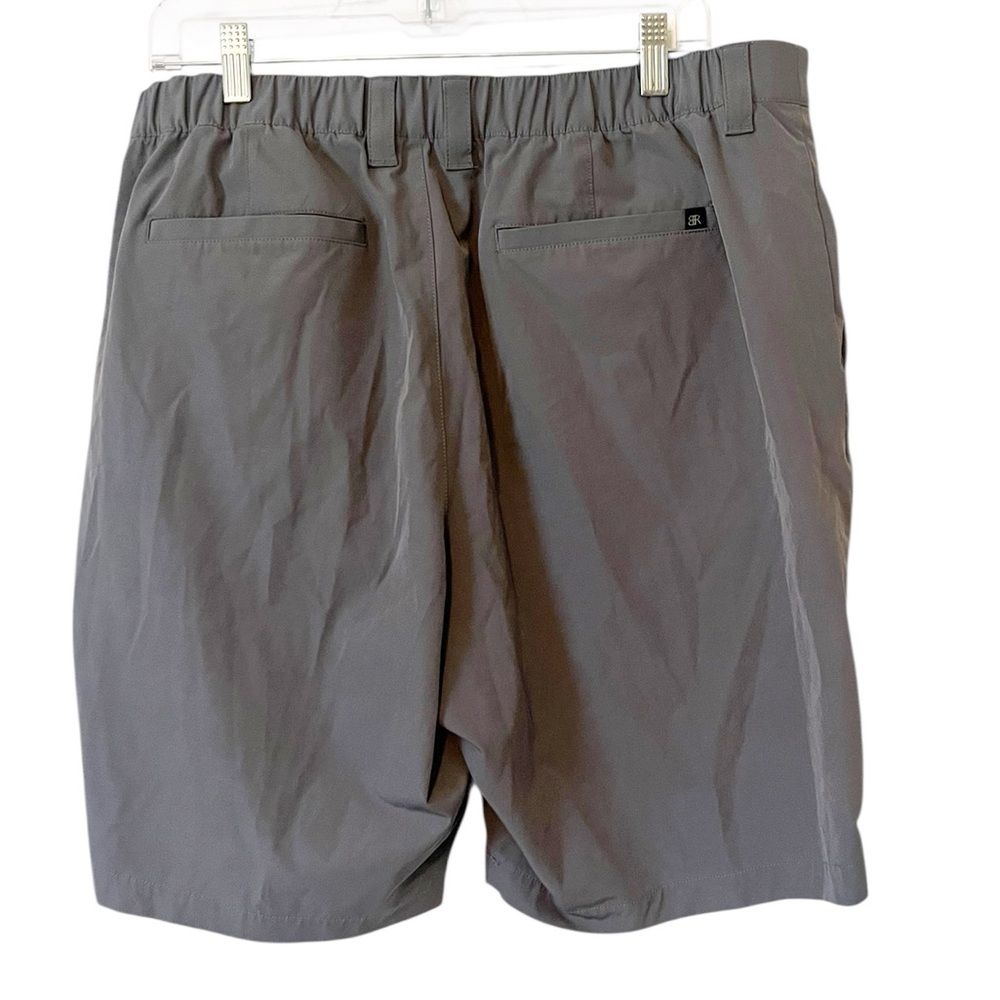 Banana Republic Men’s Gray Flat Front Shorts Size 38 - Picture 2 of 6